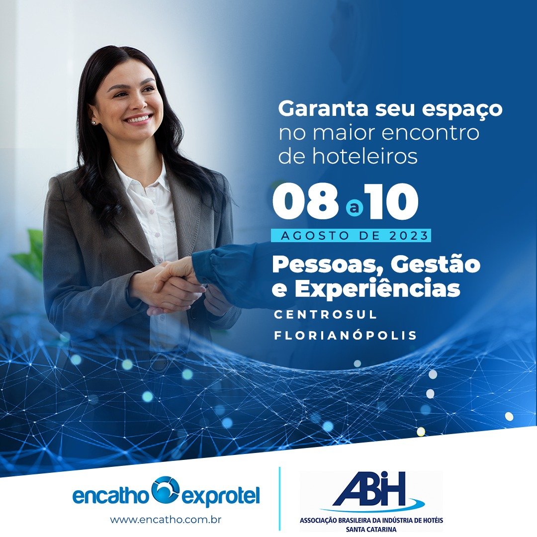 Encatho & Exprotel 2023 - Seja um expositor da feira para hotelaria e turismo