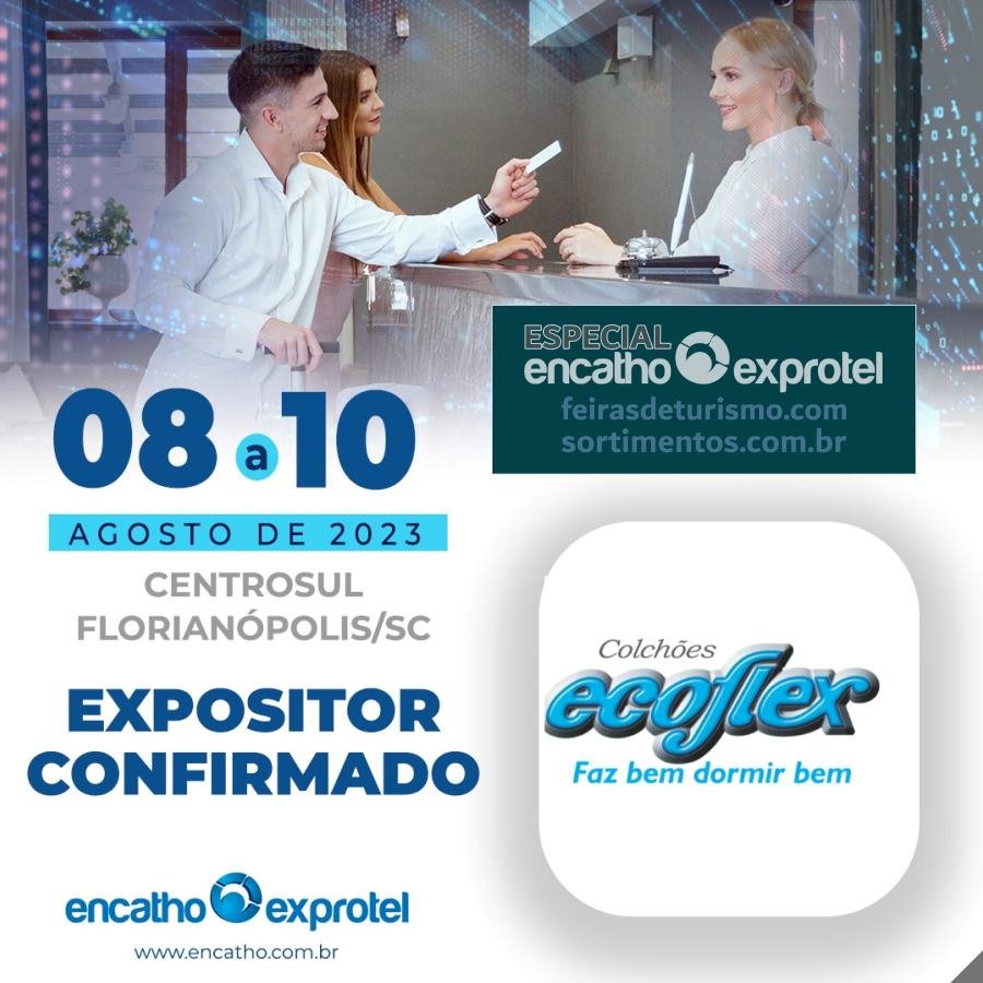 Encatho & Exprotel 2023 : Ecoflex colchões para hotelaria - Feiras de Turismo