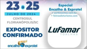 Lufamar Toalhas no Encatho & Exprotel 2024 - Site Feiras de Turismo