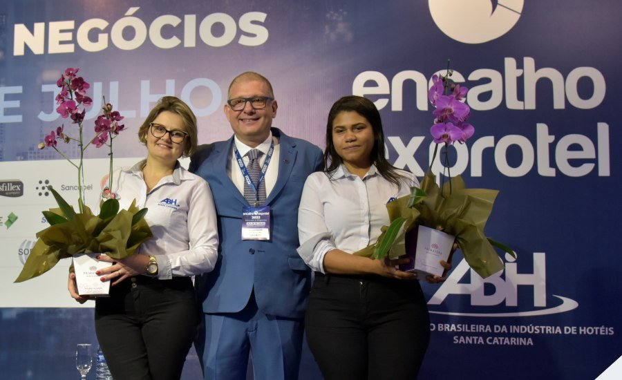 Pedro Lopes no Copa & Cia - Encatho e Exprotel - feira de hotelaria e turismo da ABIH-SC em Florianópolis