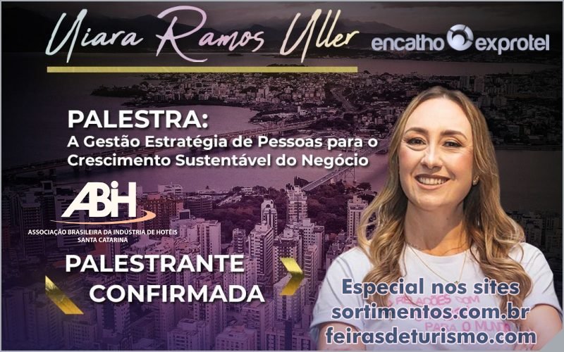 Palestra Uiara Ramos Uller no Encatho & Exprotel 2024