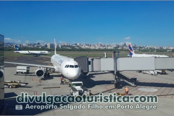 Aeroporto Salgado Filho em Porto Alegre - https://divulgacaoturistica.com