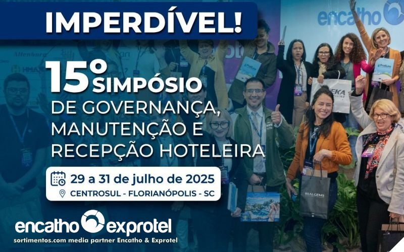 Simpósio de Governança, Manutenção e Recepção Hoteleira no Encatho & Exprotel