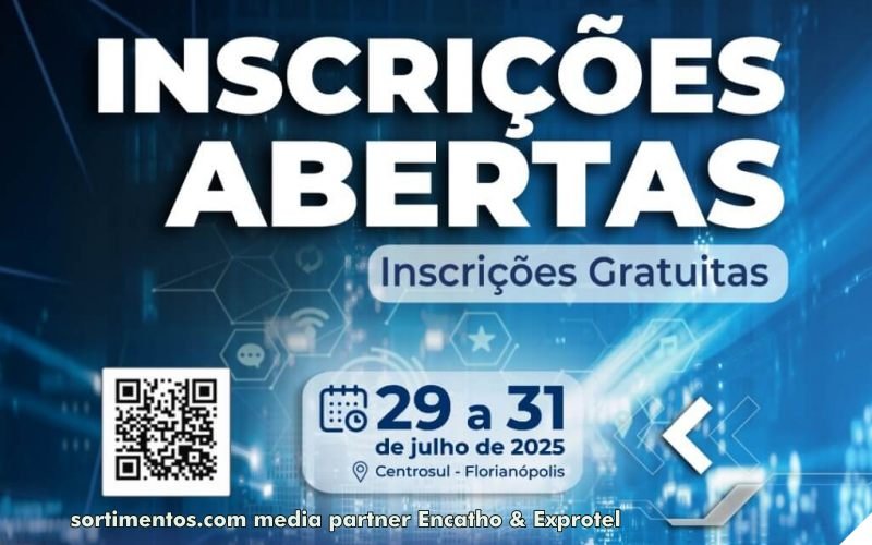 Inscrições Encatho e Exprotel 2025 - credenciamento Encatho e Exprotel 2025
