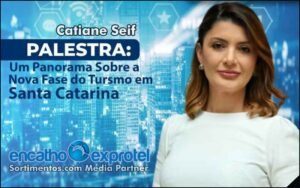 Palestra de Catiane Seif no Encatho & Exprotel - Sortimentos.com.br
