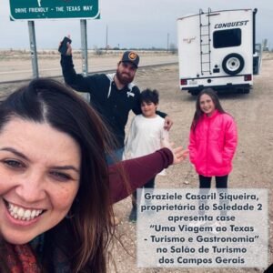 Salão de Turismo dos Campos Gerais do Paraná : Graziele Casaril Siqueira apresenta case “Uma Viagem ao Texas - Turismo e Gastronomia” - feirasdeturismo.com
