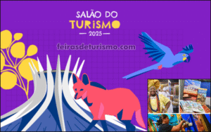 Espaço das macrorregiões do Brasil no Salão Nacional de Turismo em São Paulo - feirasdeturismo.com