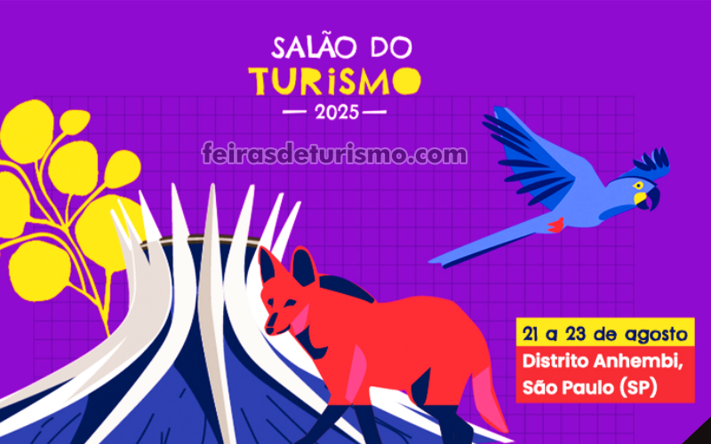 Salão Nacional de Turismo em São Paulo - Sortimento Feiras de Turismo - feirasdeturismo.com
