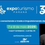 Palestra de Ariel Figueroa na Expo Turismo Paraná 2026 - feirascomerciais.com