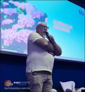 Palestra Turismo Sênior de Ariel Figueroa na Expo Turismo Paraná 2026