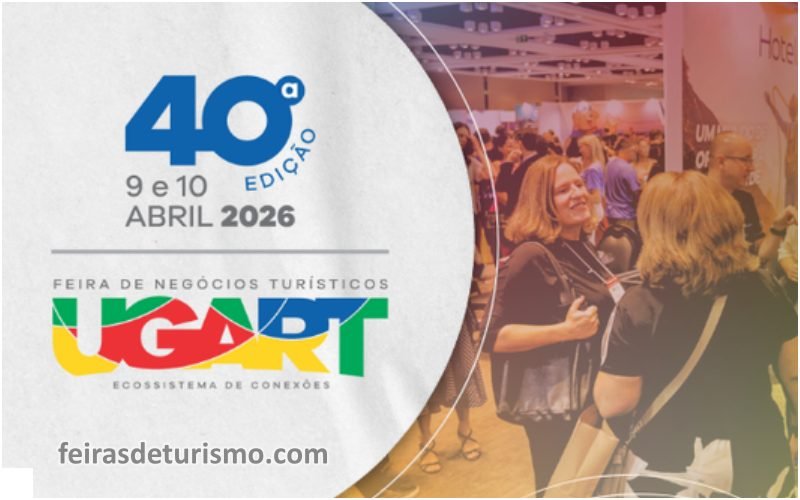 UGART 2026 - Feira de Negócios Turísticos no Centro de Eventos do BarraShoppingSul em Porto Alegre