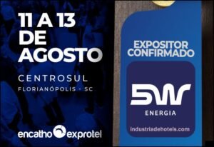 5W Energia no Encatho & Exprotel 2026 - Feiras de Turismo