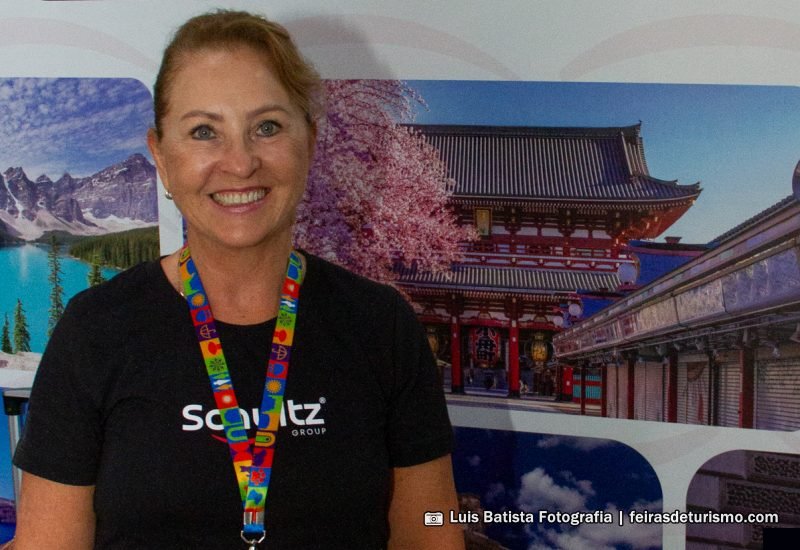 Cirlene Schultz - diretora do grupo Schultz na Expo Turismo Paraná - feirasdeturismo.com