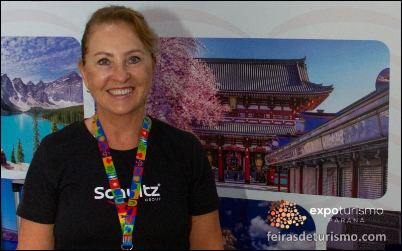 Cirlene Scultz - diretora do grupo Schultz, na Expo Turismo Paraná 2026