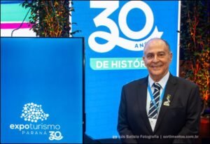 Presidente da ABAV-PR,- Geraldo Zaidan Rocha - Expo Turismo Paraná