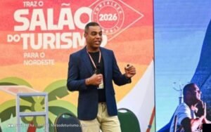 Robson Jesus no Salão do Turismo em Fortaleza - feirasdeturismo.com