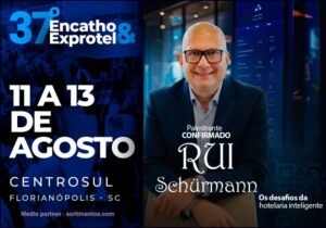 Palestra de Rui Schürmann no Encatho & Exprotel 2026