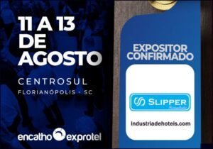 Slipper no Encatho & Exprotel 2026 - feirasdeturismo.com