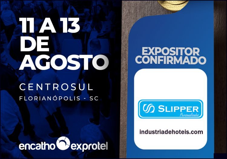 Slipper no Encatho & Exprotel 2026 - feirasdeturismo.com