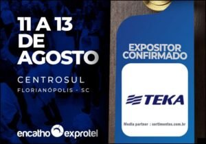 Linha Profiline da Teka no Encatho & Exprotel 2026