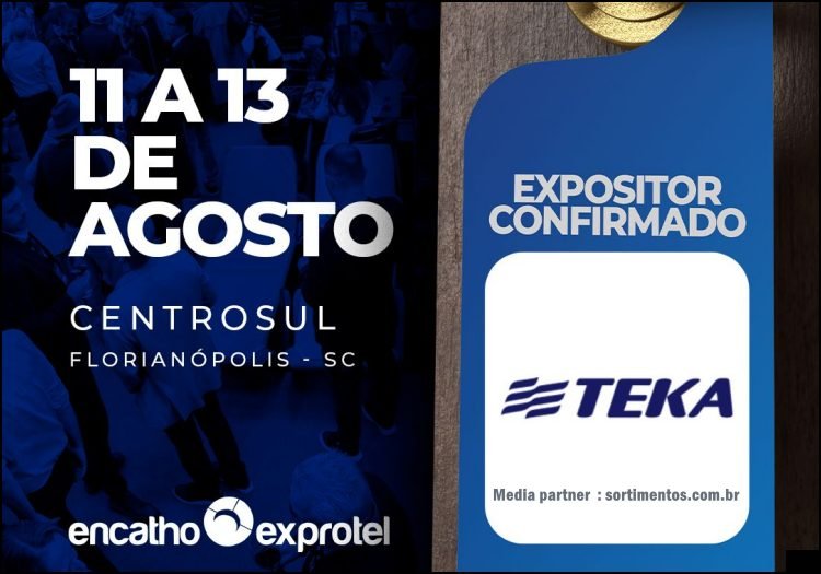 Linha Profiline da Teka no Encatho & Exprotel 2026